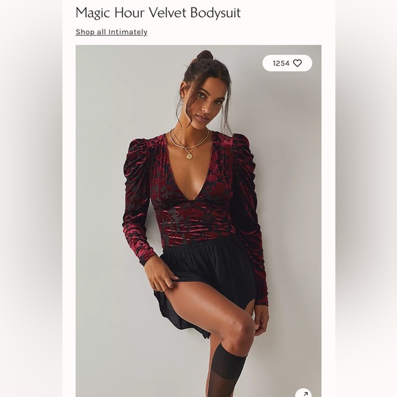Free People Tops - NWT Free People Magic Hour bodysuit